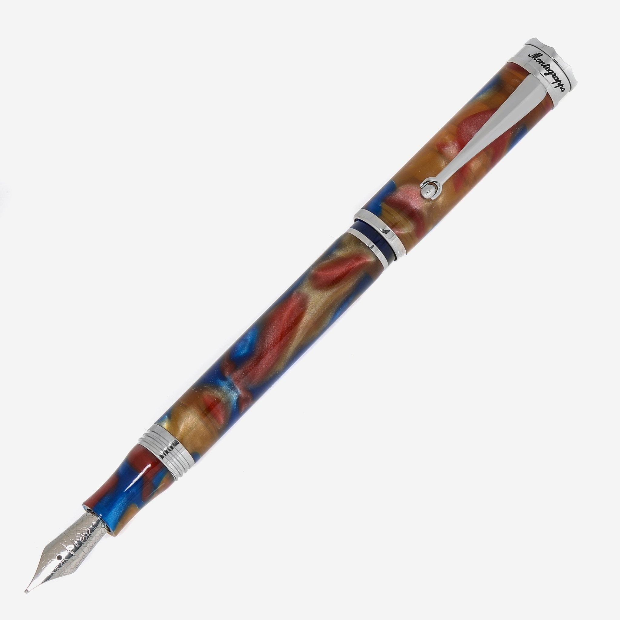 Montegrappa Ducale Murano Astratto Resin Fountain Pen (M) ISDUR3IA - THE SOLIST - Montegrappa