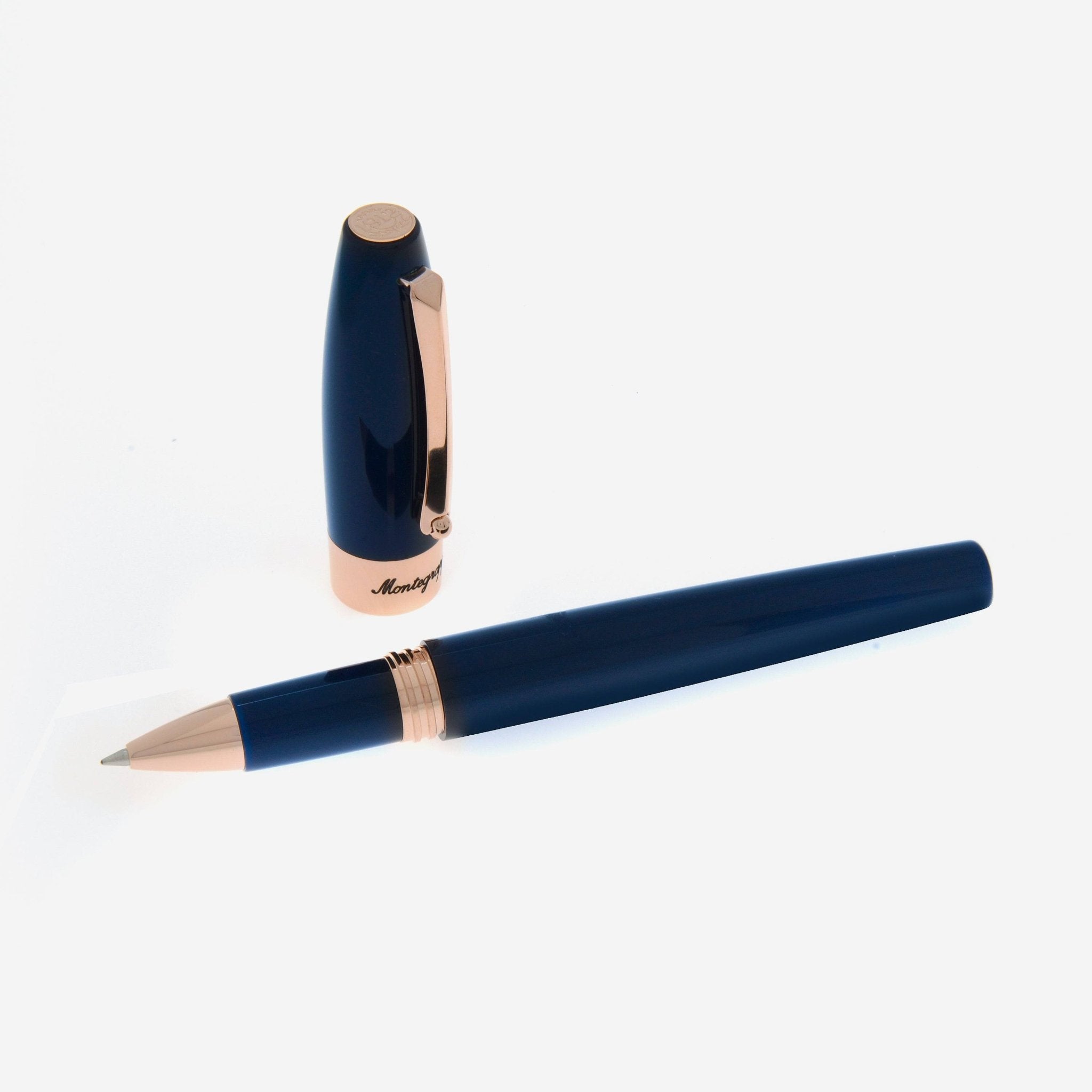 Montegrappa Fortuna Blue Rollerball Pen ISFORRRD - THE SOLIST - Montegrappa