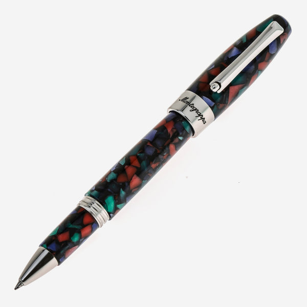 Montegrappa Fortuna Mosaico Aurora Rollerball Pen ISFOBRIK - THE SOLIST - Montegrappa