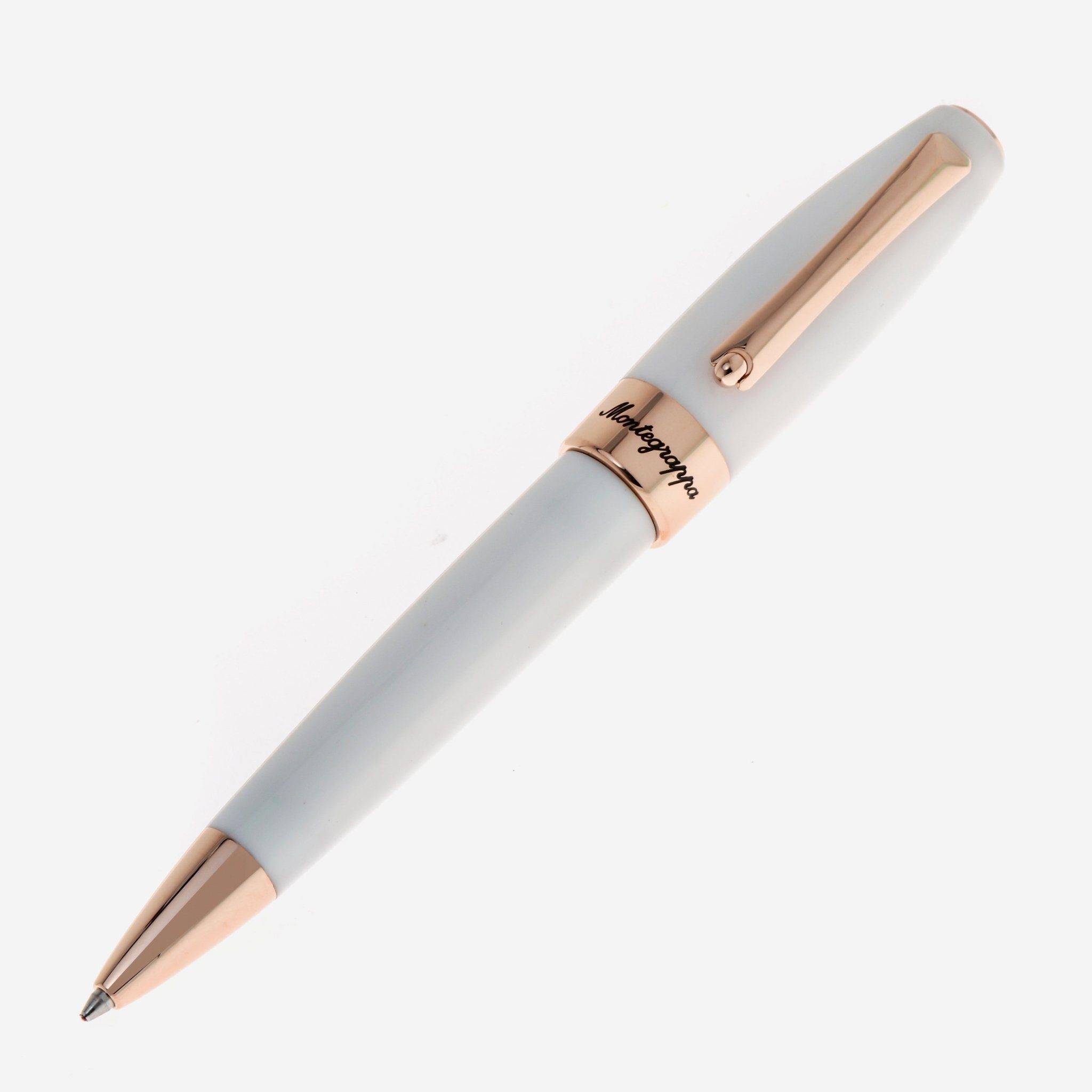 Montegrappa Fortuna White Ballpoint Pen ISFORBRH - THE SOLIST - Montegrappa