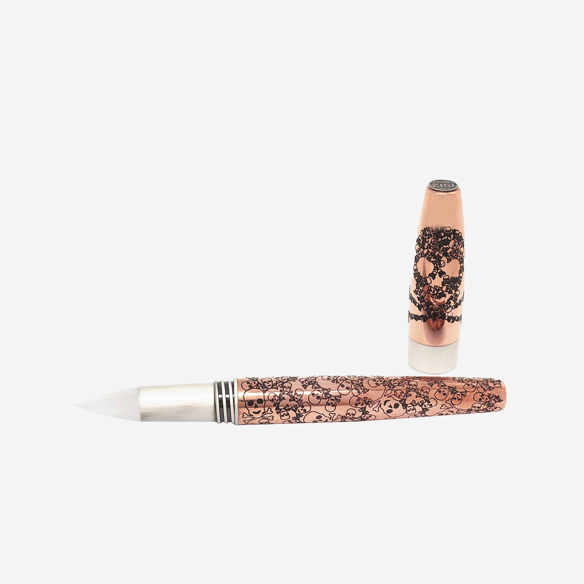 Montegrappa Merry Skull Copper Rollerball Pen ISFOSRCU - THE SOLIST - Montegrappa