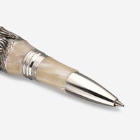 Montegrappa My Guardian Angel Silver & Blue Rollerball Pen ISCUARSW