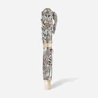 Montegrappa My Guardian Angel Silver & Blue Rollerball Pen ISCUARSW