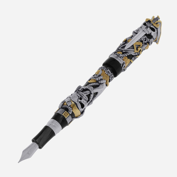 Montegrappa Pirates Limited Edition Fountain Pen (M) ISCUP3SC - THE SOLIST - Montegrappa