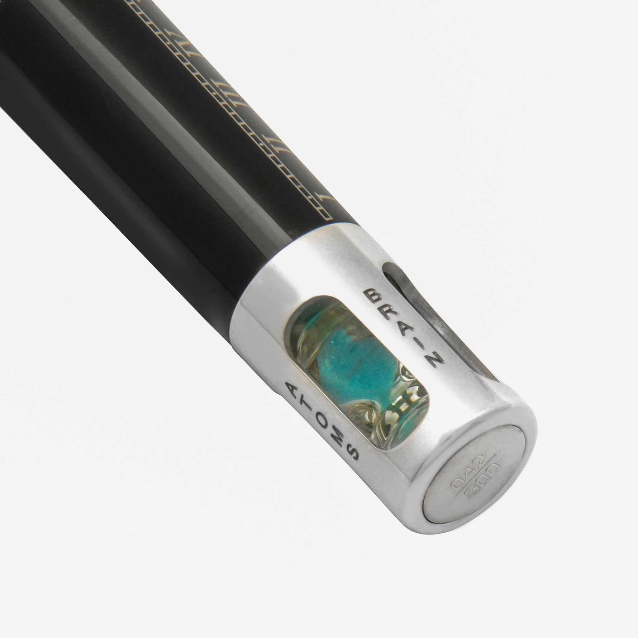 Montegrappa Time & Brain Limited Edition Sterling Silver And Resin Fountain Pen (M) ISTNN3SE - THE SOLIST - Montegrappa