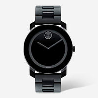 Movado BOLD Black Stainless Steel Quartz Men's Watch 3600047 - THE SOLIST - MOVADO