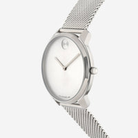 Movado BOLD Silver Dial 44mm Stainless Steel Quartz Men's Watch 3600260 - THE SOLIST - MOVADO