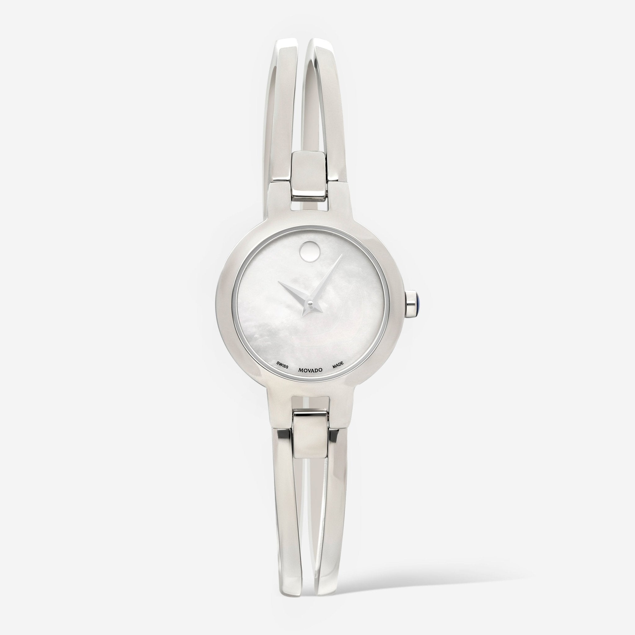 Movado Museum Amorosa 24mm Mother of Pearl Stainless Steel Ladies Watch 0607357 - THE SOLIST - MOVADO