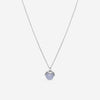 Chopard Imperiale 18K White Gold Diamond & Chalcedony Pendant Necklace 799207