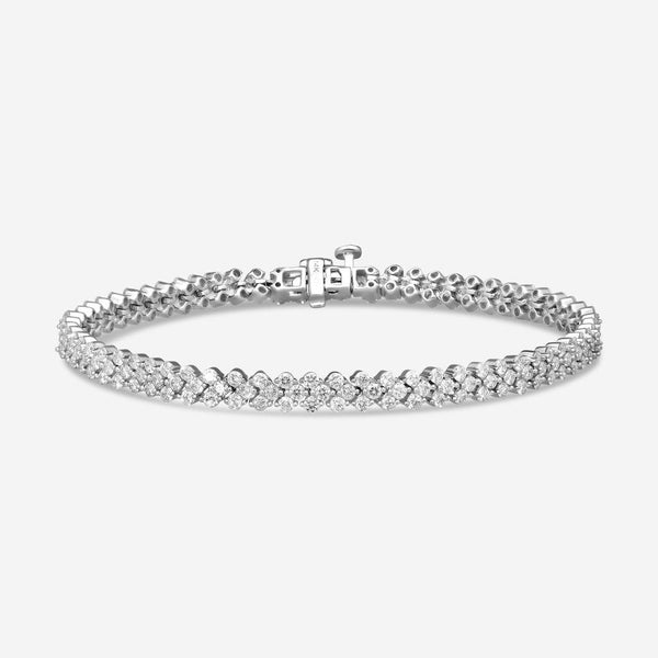 Ina Mar 14K White Gold Diamond Bracelet BC08685-CZ4WG