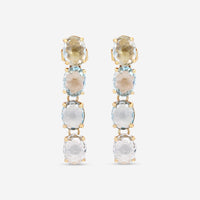 Nanis 18K Gold Natural Stone Earrings OA27 - 565 - THE SOLIST - Nanis