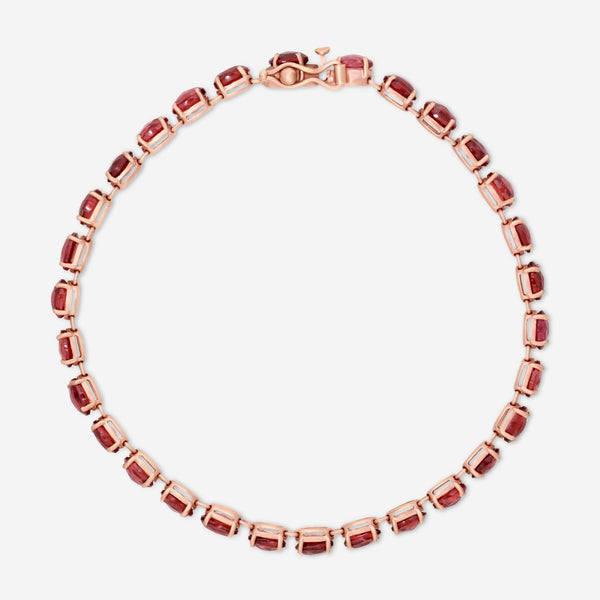 Nanis 18K Rose Gold Garnet Bracelet BI13 - 565 - THE SOLIST - Nanis