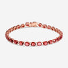 Nanis 18K Rose Gold Garnet Bracelet BI13 - 565 - THE SOLIST - Nanis