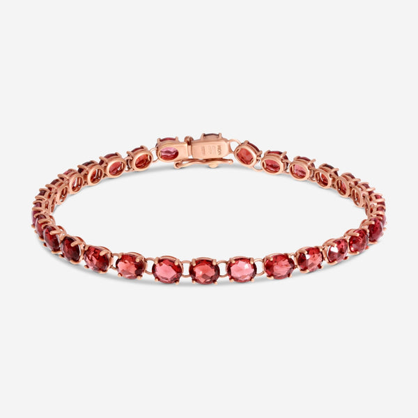 Nanis 18K Rose Gold Garnet Bracelet BI13 - 565 - THE SOLIST - Nanis