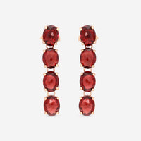 Nanis 18K Rose Gold Garnet Earrings OA33 - 565 - THE SOLIST - Nanis