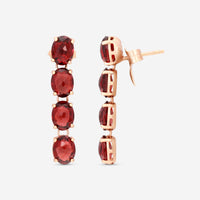 Nanis 18K Rose Gold Garnet Earrings OA33 - 565 - THE SOLIST - Nanis