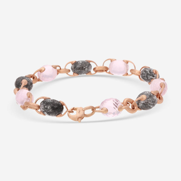 Nanis 18K Rose Gold Rutile Quartz Bracelet BI8 - 543 - THE SOLIST - Nanis