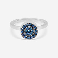 Nanis 18K White Gold Blue Sapphire Ring AS17 - 507 - THE SOLIST - Nanis