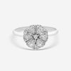 Nanis 18K White Gold Diamond Statement Ring Sz. 7.25 AS15 - 571 - THE SOLIST - Nanis