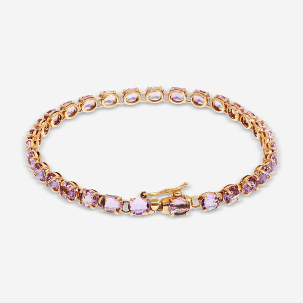 Nanis 18K Yellow Gold Amethyst Bracelet BI5 - 565 - THE SOLIST - Nanis