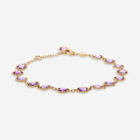 Nanis 18K Yellow Gold Amethyst Bracelet BN15 - 560 - THE SOLIST - Nanis