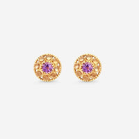 Nanis 18K Yellow Gold Amethyst & Citrine Earrings OA8 - 560 - THE SOLIST - Nanis