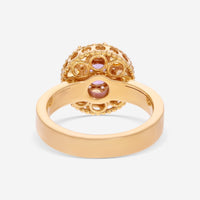 Nanis 18K Yellow Gold Amethyst & Citrine Ring AH15 - 560 - THE SOLIST - Nanis