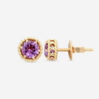 Nanis 18K Yellow Gold Amethyst Earrings OA20 - 560 - THE SOLIST - Nanis