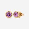 Nanis 18K Yellow Gold Amethyst Earrings OA20 - 560 - THE SOLIST - Nanis