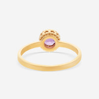 Nanis 18K Yellow Gold Amethyst Ring Sz. 6.75 AH20 - 560 - THE SOLIST - Nanis