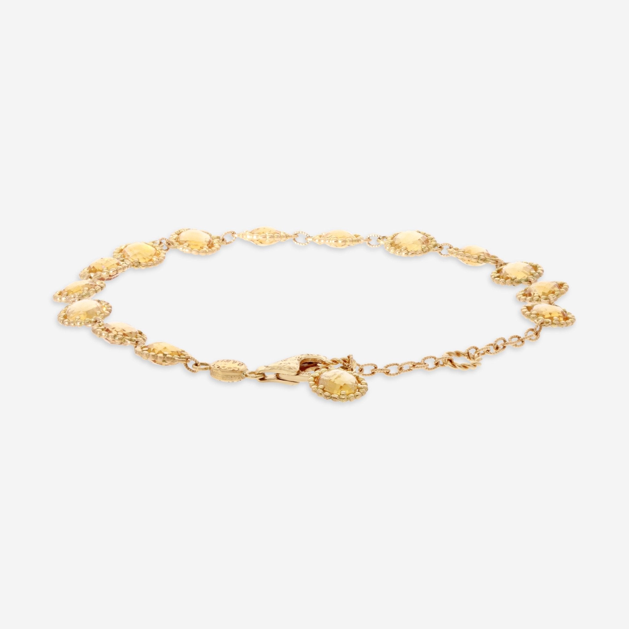 Nanis 18K Yellow Gold Citrine Bracelet BN17 - 560 - THE SOLIST - Nanis