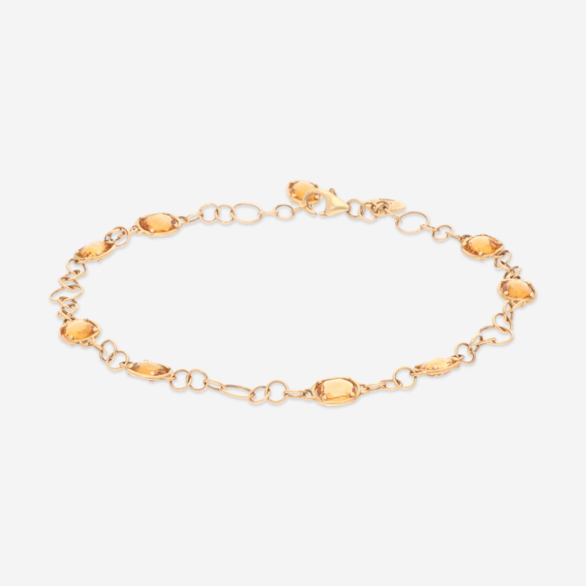 Nanis 18K Yellow Gold Citrine Bracelet BN7 - 565 - THE SOLIST - Nanis