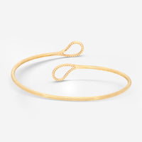 Nanis 18K Yellow Gold Diamond Bangle Bracelet BS18 - 569 - THE SOLIST - Nanis