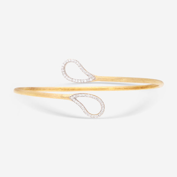 Nanis 18K Yellow Gold Diamond Bangle Bracelet BS18 - 569 - THE SOLIST - Nanis