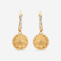 Nanis 18K Yellow Gold Diamond Earrings OS2 - 568 - THE SOLIST - Nanis