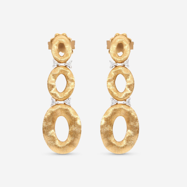 Nanis 18K Yellow Gold Diamond Earrings OS5 - 578 - THE SOLIST - Nanis