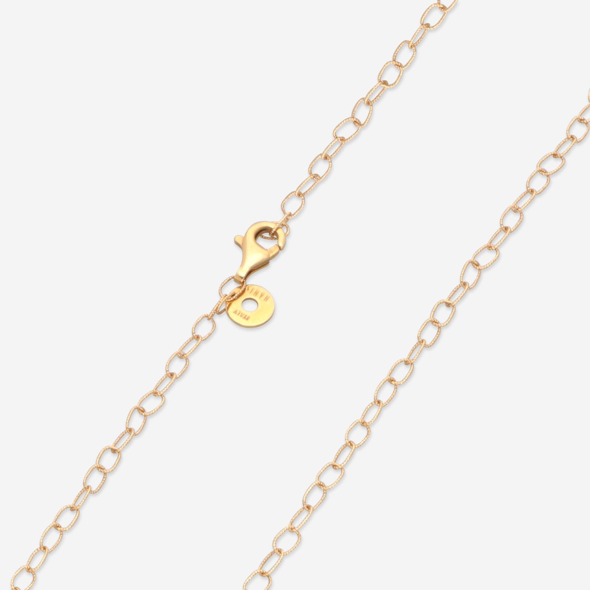 Nanis 18K Yellow Gold Diamond, Rutilated Quartz & Sapphire Lariat Necklace CS3 - 575 - THE SOLIST - Nanis