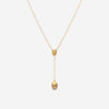 Nanis 18K Yellow Gold Diamond, Rutilated Quartz & Sapphire Lariat Necklace CS3 - 575 - THE SOLIST - Nanis