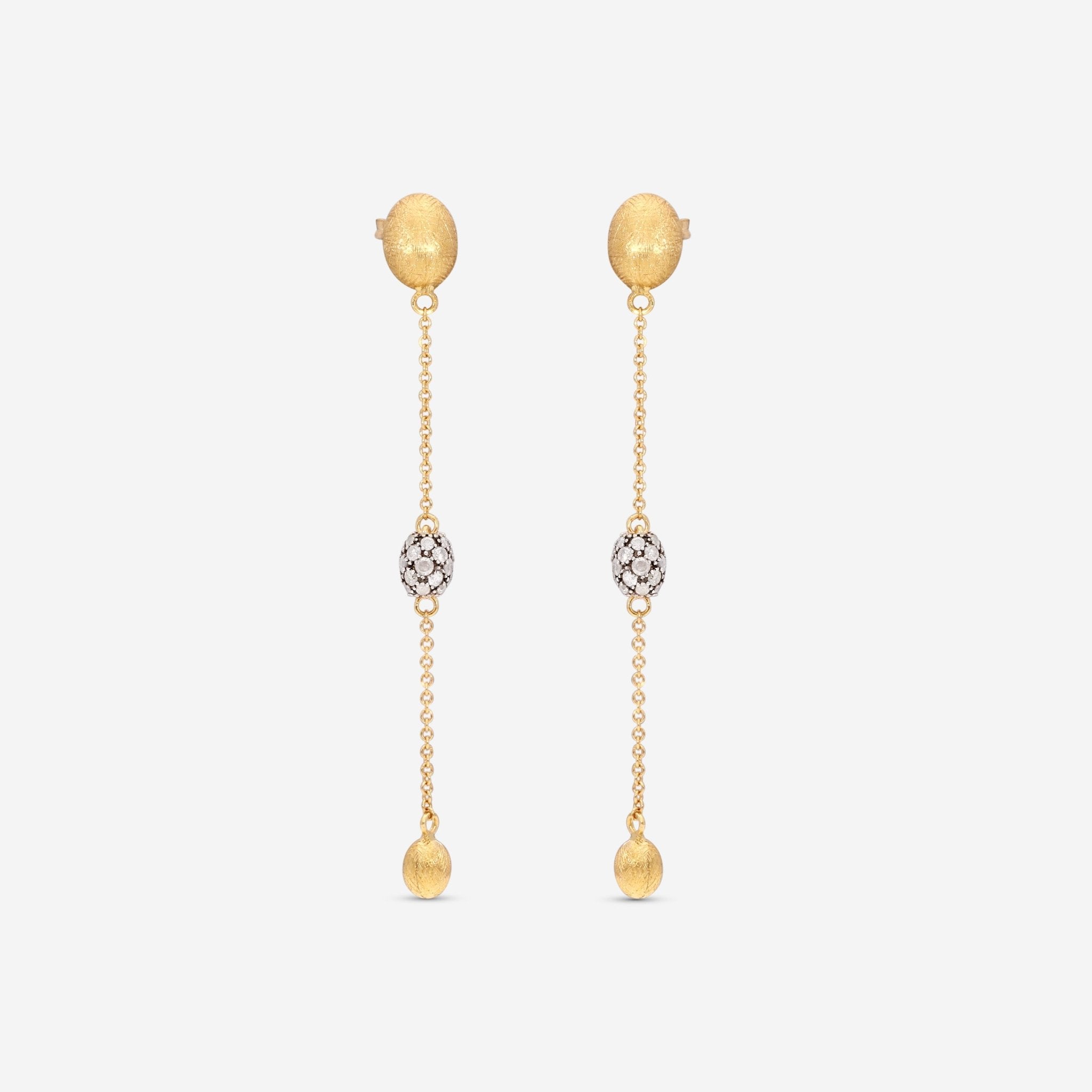 Nanis 18K Yellow Gold Earrings OS13 - 538 - THE SOLIST - Nanis