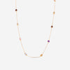 Nanis 18K Yellow Gold Ice Diamond and Natural Stone Necklace CS1 - 539 - THE SOLIST - Nanis