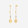 Nanis 18K Yellow Gold Ice Diamond Earrings OS5 - 538 - THE SOLIST - Nanis