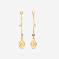 Nanis 18K Yellow Gold Ice Diamond Earrings OS5 - 538 - THE SOLIST - Nanis