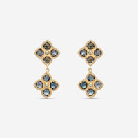 Nanis 18K Yellow Gold London Blue Topaz & Green Sapphire Earrings OA1 - 579_Blue - THE SOLIST - Nanis