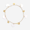 Nanis 18K Yellow Gold Mother of Pearl Chain Bracelet BN1 - 524 - THE SOLIST - Nanis