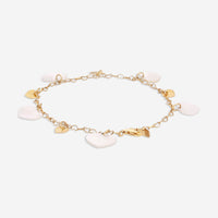 Nanis 18K Yellow Gold Mother of Pearl Chain Bracelet BN1 - 524 - THE SOLIST - Nanis