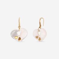 Nanis 18K Yellow Gold Mother of Pearl Drop Earrings OA1 - 524 - THE SOLIST - Nanis