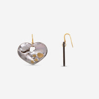 Nanis 18K Yellow Gold Mother of Pearl Earrings OA2 - 524 - THE SOLIST - Nanis