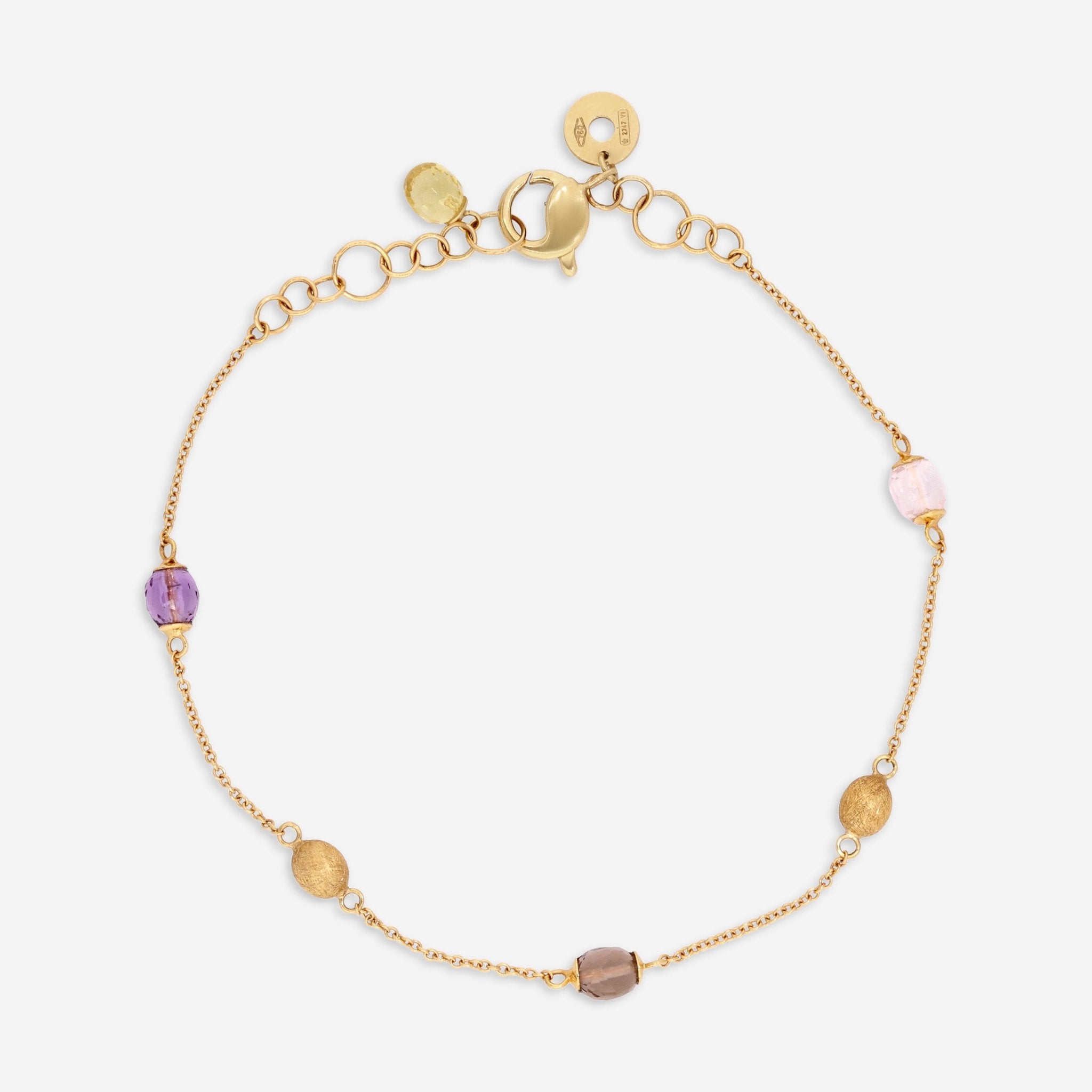 Nanis 18K Yellow Gold Multistone Bracelet BN1 - 539 - THE SOLIST - Nanis