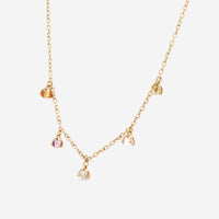 Nanis 18K Yellow Gold Multistone Charm Necklace CN8 - 474 - THE SOLIST - Nanis