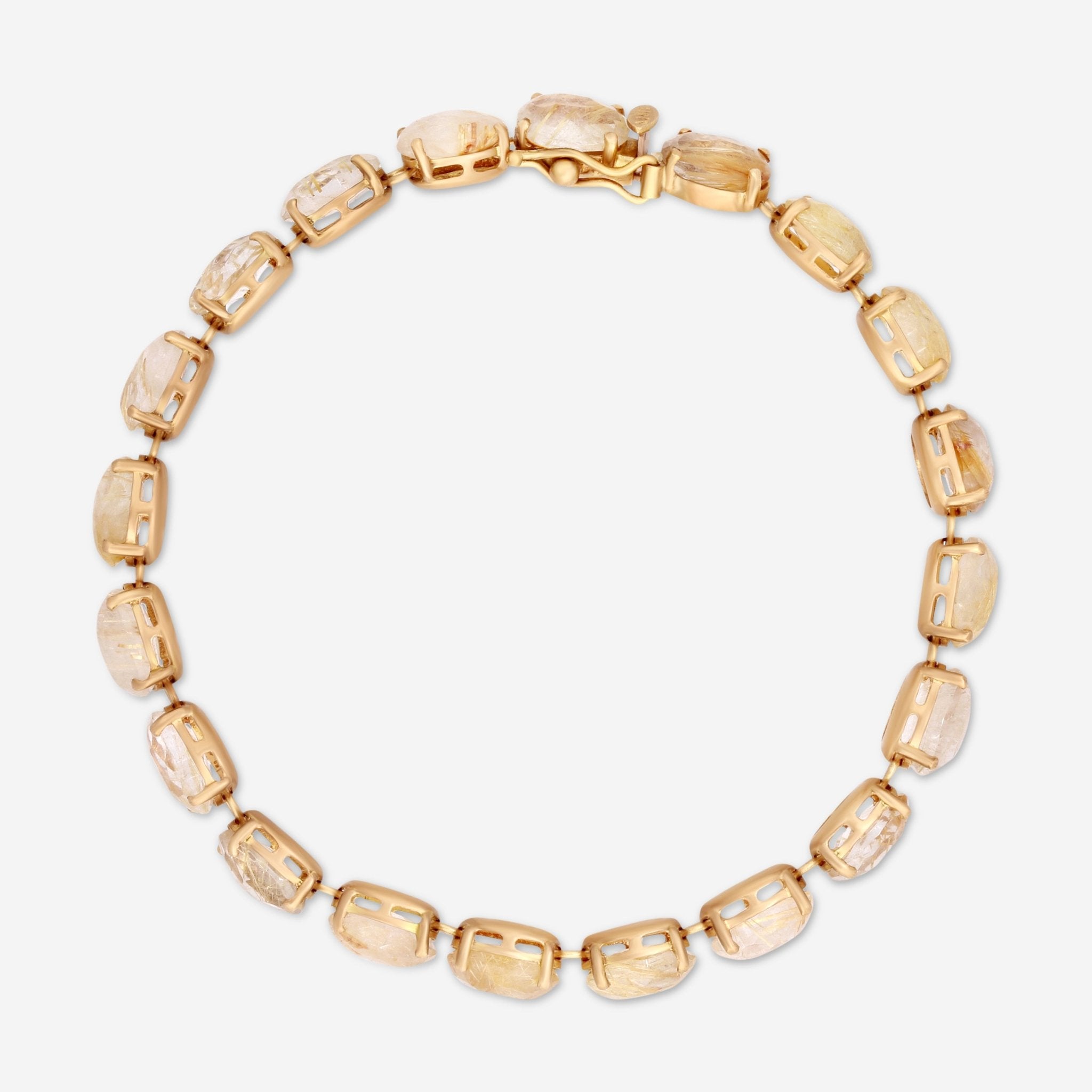 Nanis 18K Yellow Gold Natural Stone Bracelet BI7 - 565 - THE SOLIST - Nanis